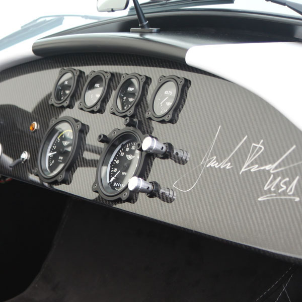 Carbon Fiber Dash with Moal Gauges