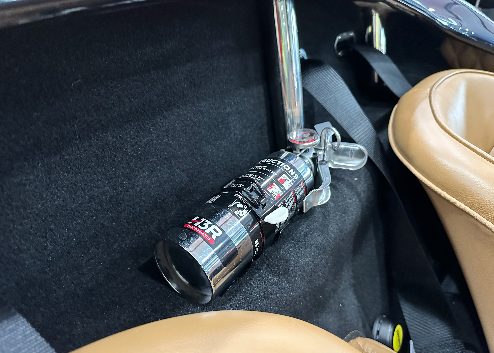 Chrome Fire Extinguisher