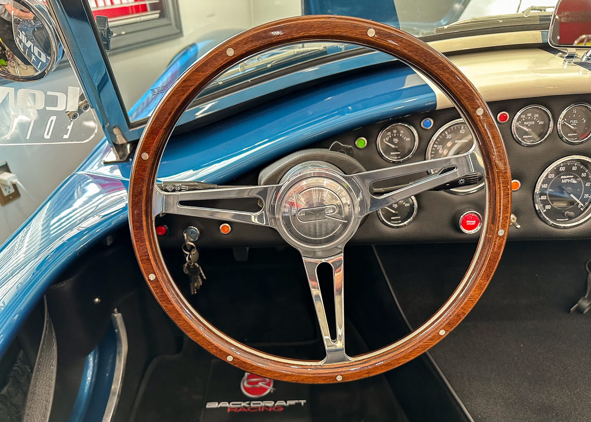 Moto Lita Style Wood Steering