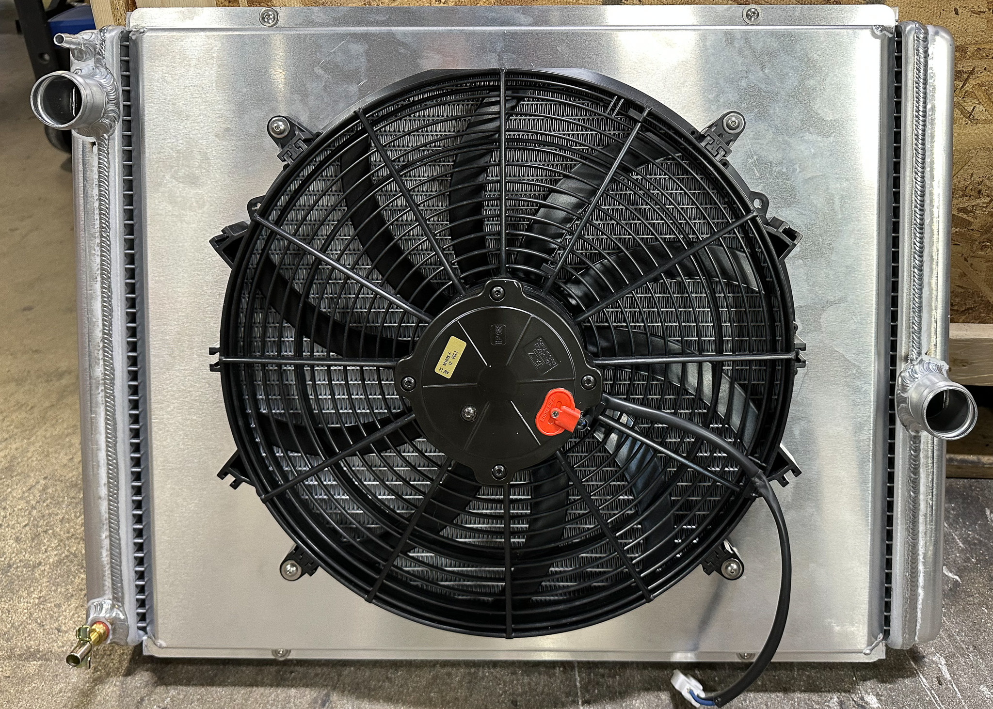 Upgraded Aluminum Radiator and Shroud